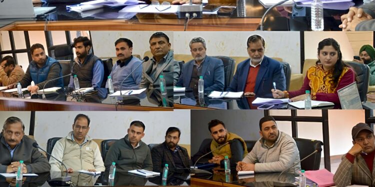 DC Ramban chairs District Level Telecom Committee meeting; reviews connectivity scenario