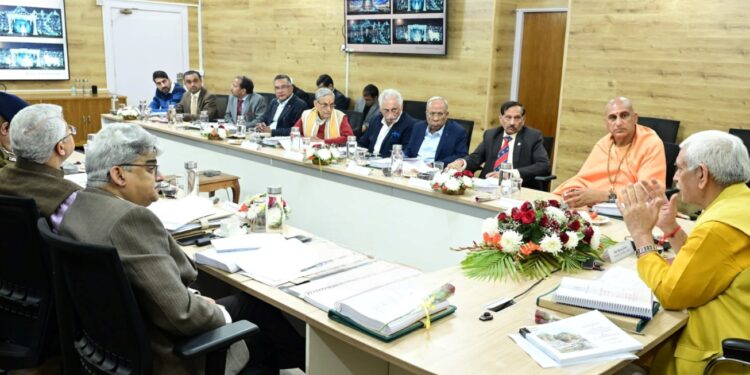 Lieutenant Governor chairs 50th meeting of Shri Amarnath Ji Shrine Board