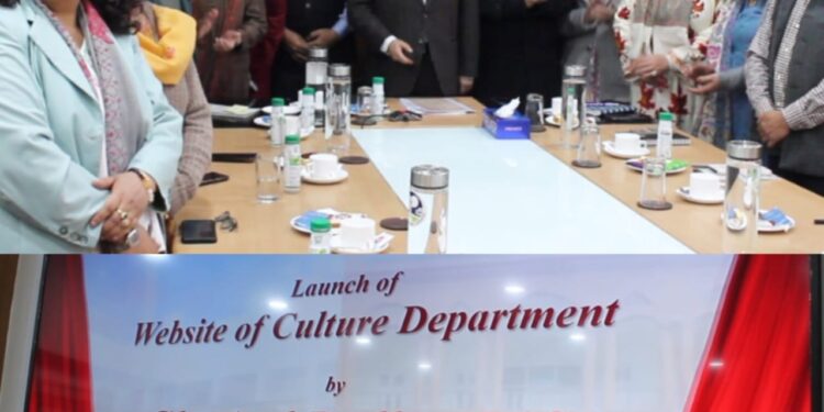 J&K Culture goes digital as Chief Secretary launches new website