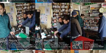 Drugs Control Department Shopian conducts inspections in district