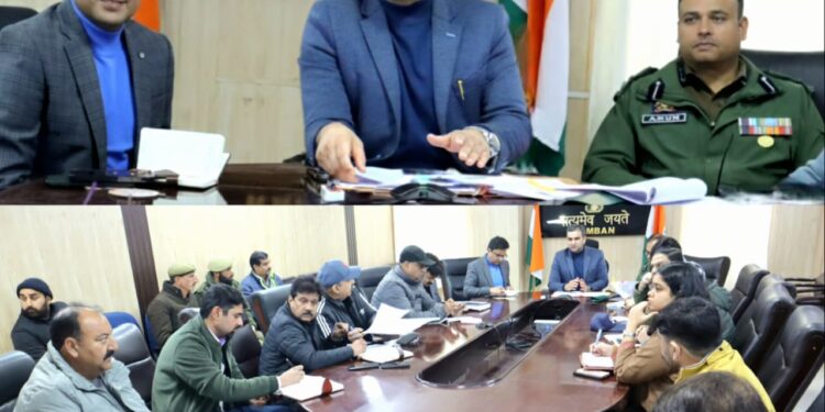 DC Ramban reviews arrangements for Mahashivratri