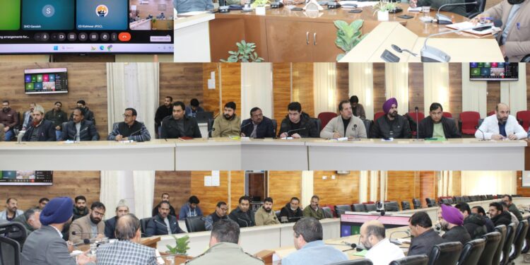 DC Doda chairs preparatory meeting for Maha Shivratri and holy month of Ramzan