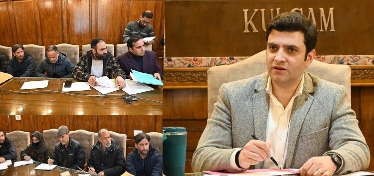 DC Kulgam chairs DLC meet for change of Land Use