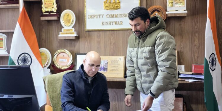 DC Kishtwar releases Rs 6 Lakh under Road Accident Victim Fund