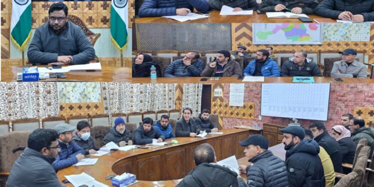DC Kupwara reviews functioning of Health Sector in district