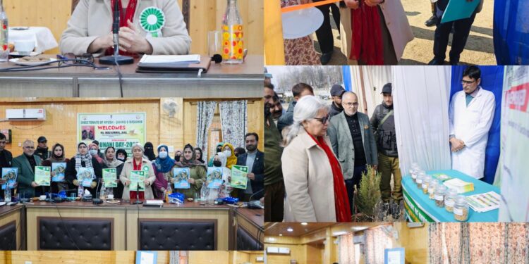 DC Bandipora presides over Unani Day celebrations 2026 in district