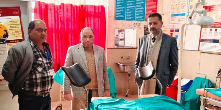 DHSJ reviews healthcare services at SDH Basohli