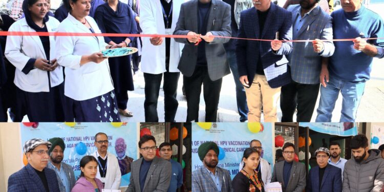 HPV Vaccination drive launched in Ramban to protect girls