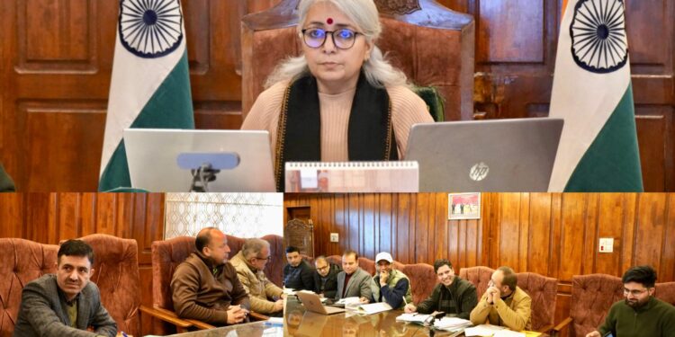 DC Bandipora chairs meeting on Environment Management Plan of KGHEP