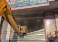 JMC takes strict action against unauthorized construction, illegal shop shutters demolished in Pouni Chak
