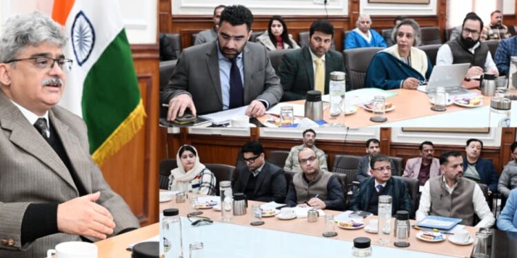 CS consults NITI Aayog for stronger food safety regime in J&K CS consults NITI Aayog for stronger food safety regime in J&K