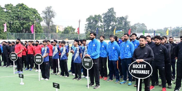 Lieutenant Governor inaugurates J&K Police’s Martyrs Memorial Hockey Tournament in Jammu