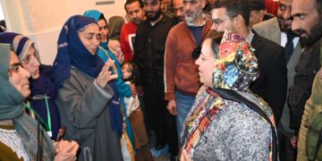 Sakeena Itoo inaugurates HDU at District Hospital Kulgam