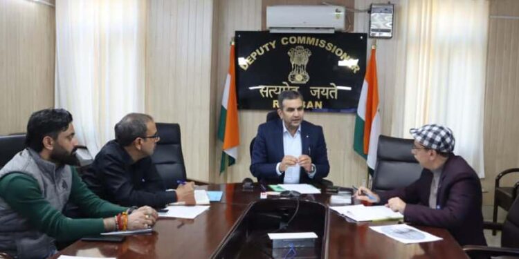 DC Ramban reviews implementation of HPV Vaccination Programme