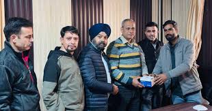 Chief Agriculture Officer Poonch distributes Micro ATM cards to Krishi Udyamis under HADP