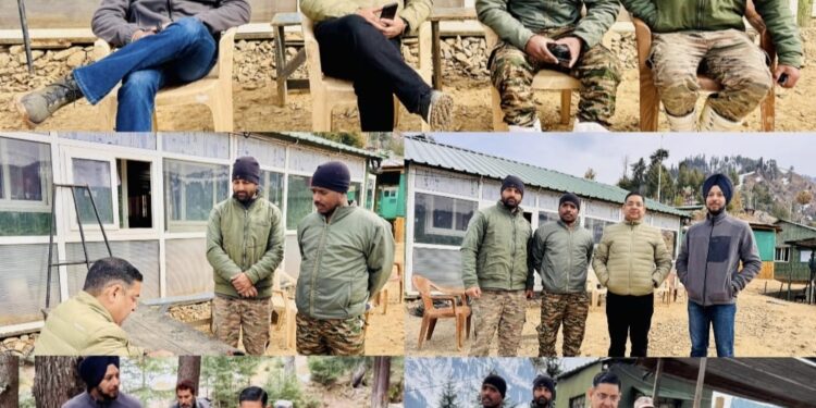 ADC Bhaderwah visits Thanalla and Khani Top to inspect public facilities