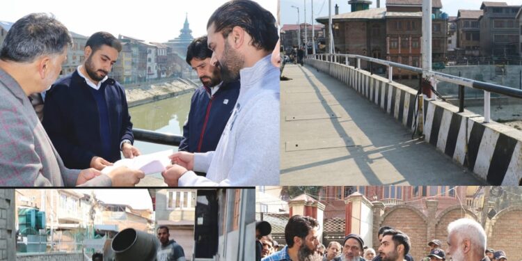 DC Srinagar visits Shahr-e-Khaas areas