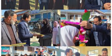 Director SEK visits schools in Anantnag, Kulgam & Pulwama