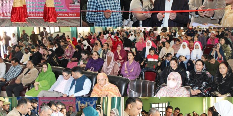International Women’s Day celebrated with enthusiasm at Community Hall Doda