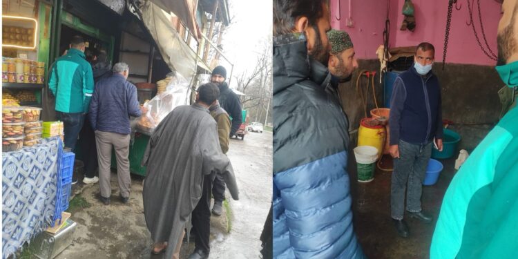 Market inspection conducted at Chitragam, Rs 3000 fine imposed against violators