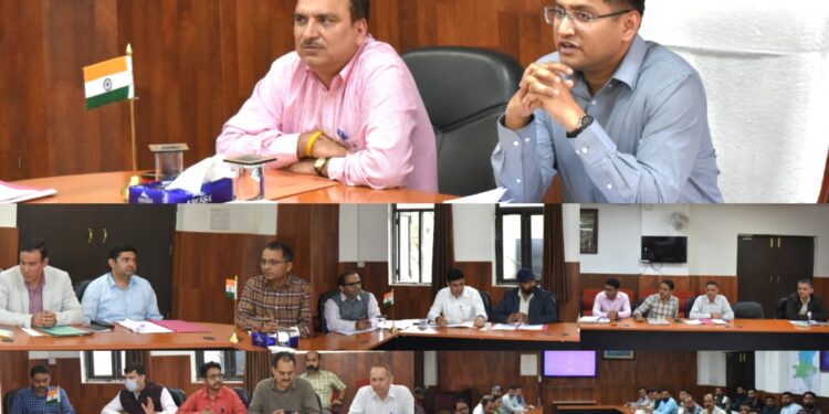 DC Reasi reviews implementation of Agriculture, Mission YUVA initiatives; status of revenue services