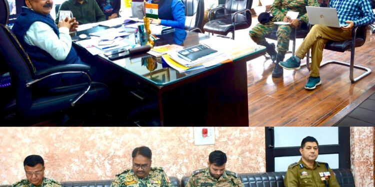 DC Poonch reviews SRO-43 cases in District Level Screening-cum-Coordination Committee meeting