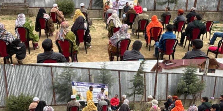 Awareness programme for senior citizens organized at Palaash Shopian