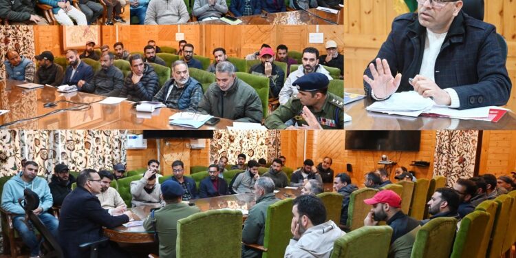District Administration Shopian reviews supply of Fuel & LPG stock in district