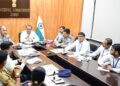Div Com reviews preventive measures against bird hazard around Jammu Airport