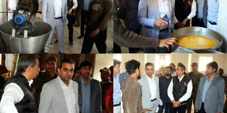 DC Ramban inspects Animal Husbandry Sector units established under HADP, IDDS