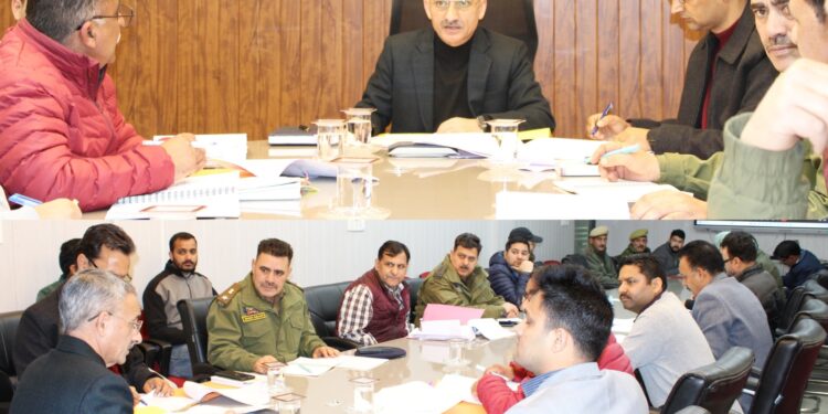 DC Doda reviews implementation of Road Safety Action Plan