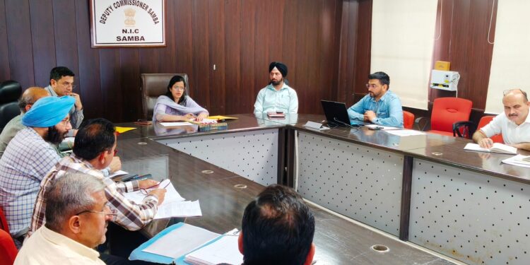 DC Samba chairs meeting of District Level Committee on CLU