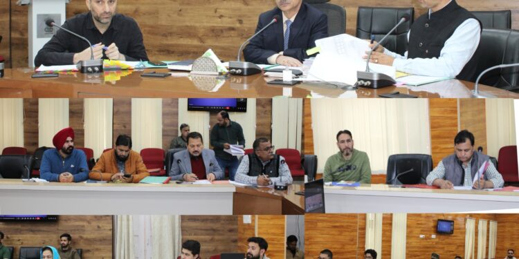 DDC Doda chairs rent assessment meeting