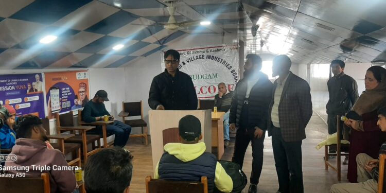Awareness Camp organized by KVIB Budgam at ITI Chrari Sharief