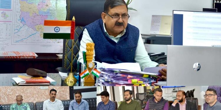 DC Poonch reviews Change of Land Use Cases