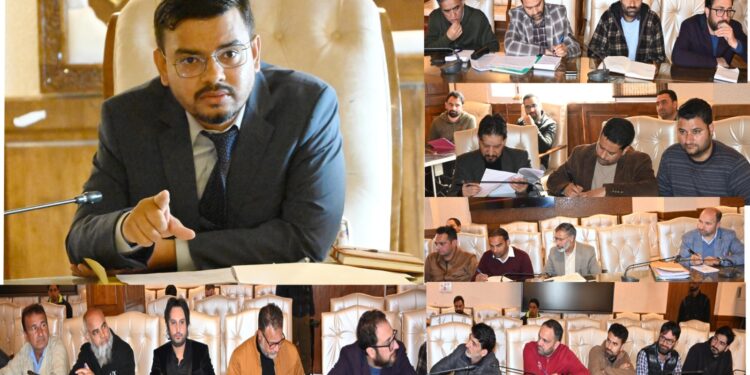DEO Kulgam chairs meeting on Revision of Panchayat Electoral Roll