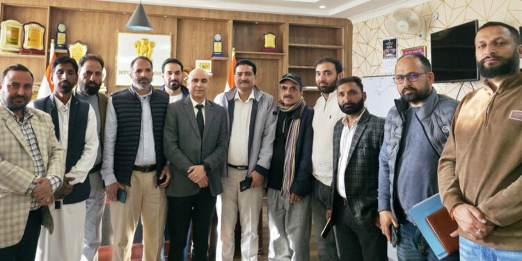 MLA Inderwal meets DC; Raises Key public issues, seeks early redressal
