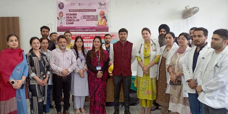 JMC hosts ‘SafaiMitra Suraksha Shivir’ to honor Women in Sanitation