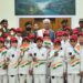 Lieutenant Governor interacts with group of students from Army Goodwill School, Saujiyan visiting Jammu under Army’s J&K Integration Tour