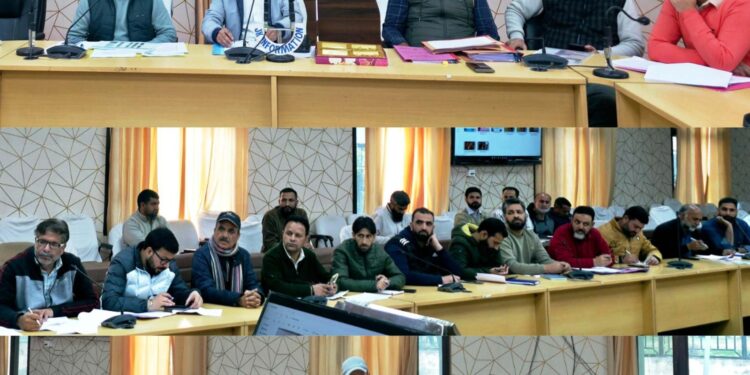 MLA Inderwal reviews progress of dev works in home constituency