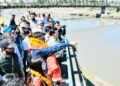 Rana inaugurates water release into Ranbir Canal