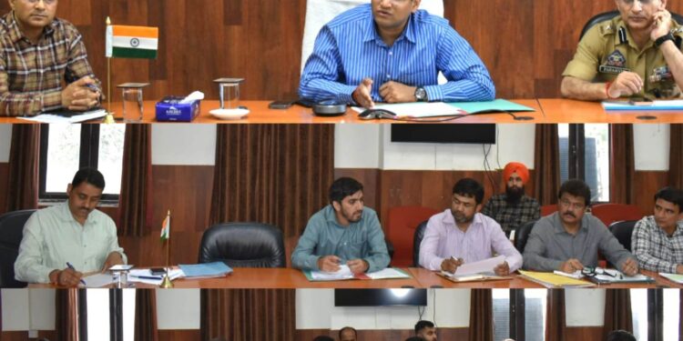 DC reviews Road Safety Measures, Heritage Conservation Projects in District Reasi