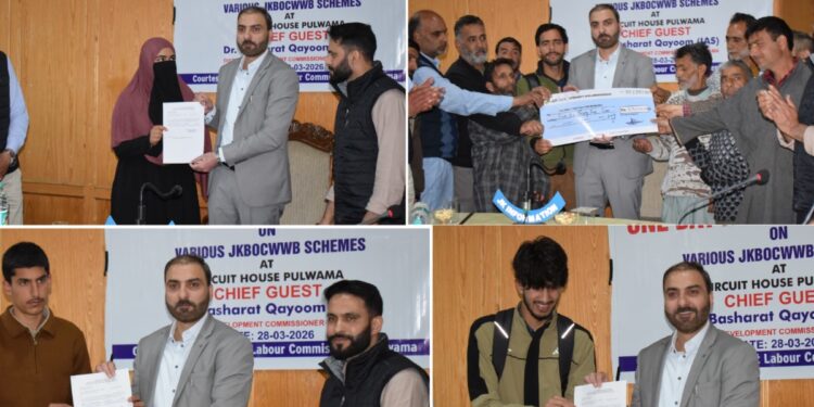 DC Pulwama presides over awareness-cum-distribution camp