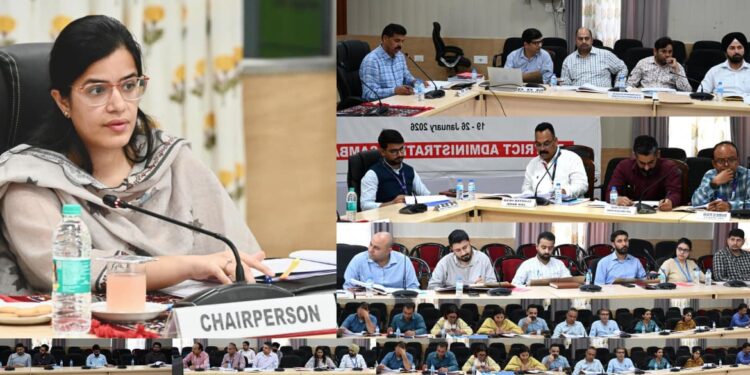 DLRC-DCC meeting reviews performance of banks in Samba District