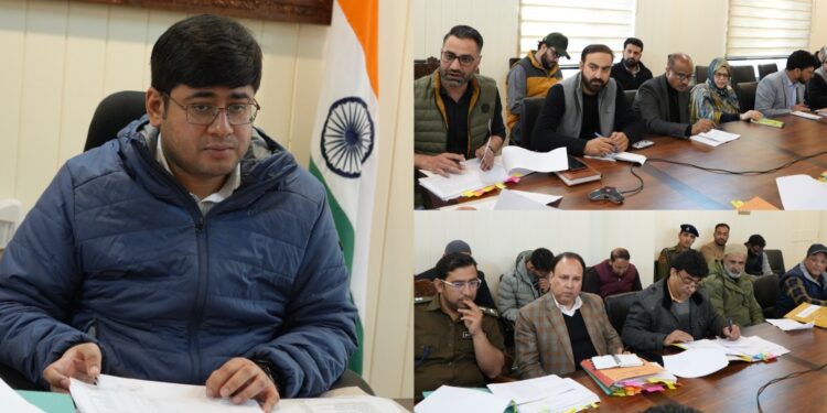 DC Ganderbal chairs monthly District NCORD meeting