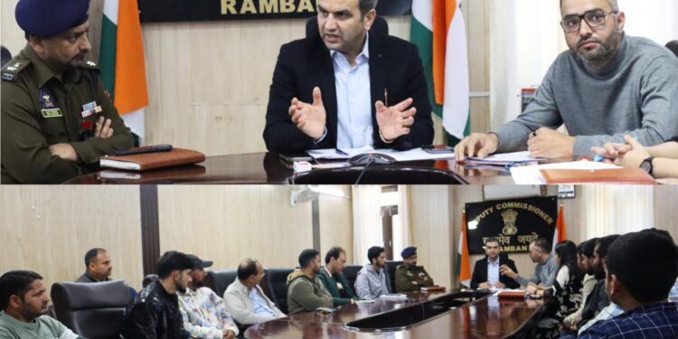 DC reviews stock position of petroleum products in Ramban