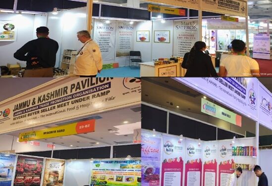 JKTPO showcases J&K’s Agro, Food excellence at 40th edition of AAHAR 2026