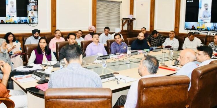 Rana reviews Jal Shakti works; emphasises accountability, better monitoring, faster execution of projects Underperforming divisions pulled-up