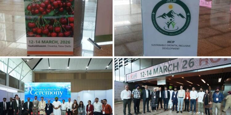 HP&M Dept J&K participates in Horti India Expo-2026