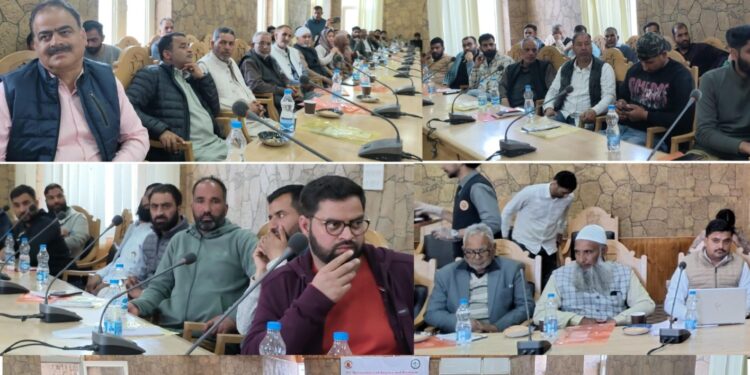 Multi-Stakeholder Platform Meet under JKCIP held at Pulwama